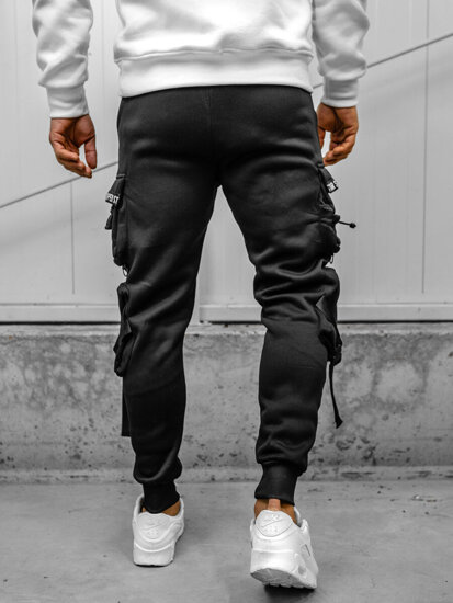 Herr Cargo-joggers Svart Bolf HSS017A