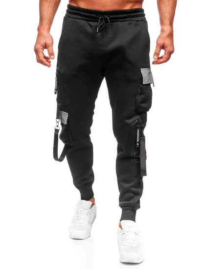 Herr Cargo-joggers Svart Bolf HSS020