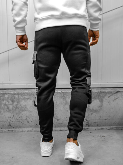 Herr Cargo-joggers Svart Bolf HSS020A