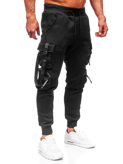 Herr Cargo-joggers Svart Bolf HSS118