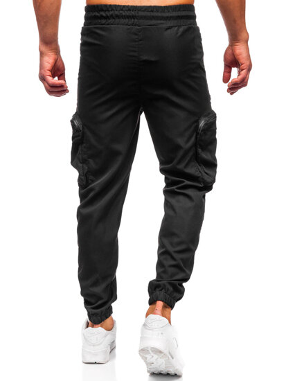 Herr Cargo-joggers Svart Bolf HSS296