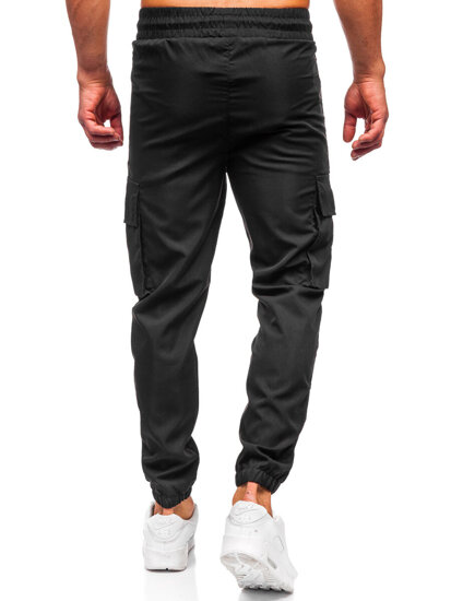 Herr Cargo-joggers Svart Bolf HSS297