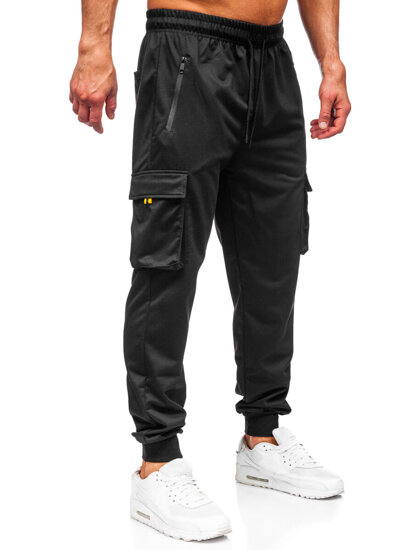 Herr Cargo-joggers Svart Bolf JX6359