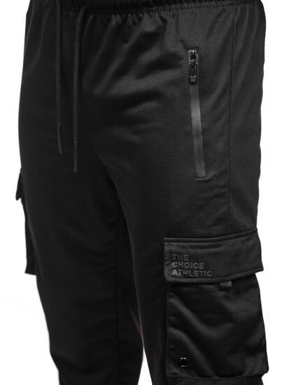 Herr Cargo-joggers Svart Bolf JX6360