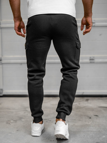 Herr Cargo-joggers Svart Bolf JX8709B