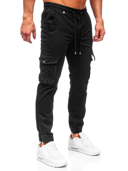 Herr Cargo-joggers Svart Bolf MP0201N