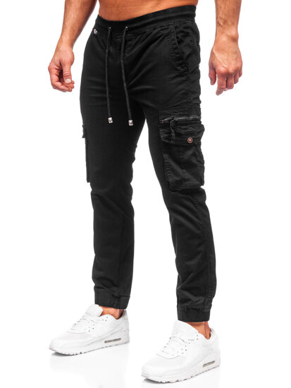 Herr Cargo-joggers Svart Bolf MP0201N