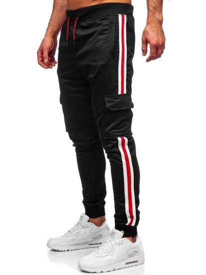 Herr Cargo-joggers Svart Bolf YLB88018