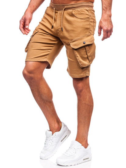 Herr Cargo-shorts Brun Bolf 384K