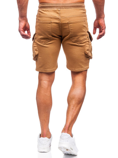 Herr Cargo-shorts Brun Bolf 384K