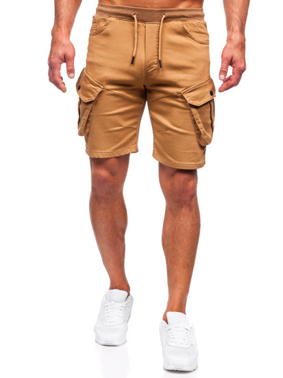 Herr Cargo-shorts Brun Bolf 384K