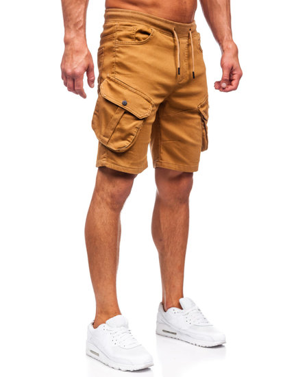 Herr Cargo-shorts Camel Bolf 384K