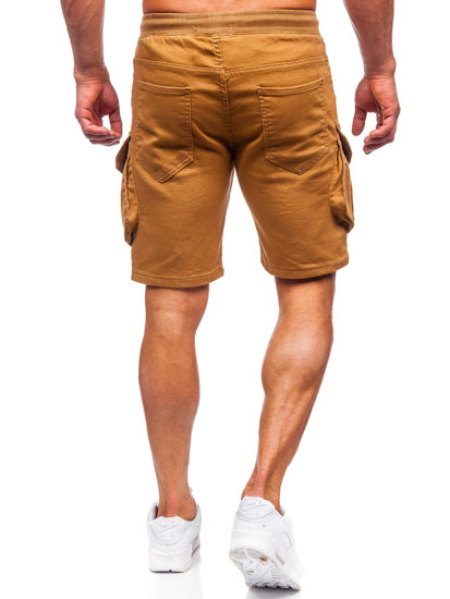 Herr Cargo-shorts Camel Bolf 384K