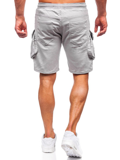 Herr Cargo-shorts Grå Bolf 384K