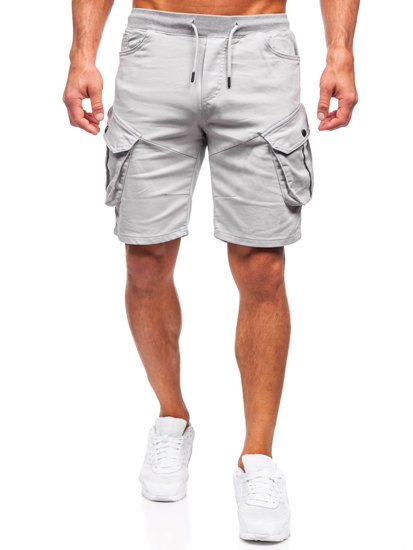 Herr Cargo-shorts Grå Bolf 384K