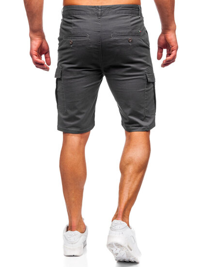 Herr Cargo-shorts Grafitgrå Bolf MP0188GS