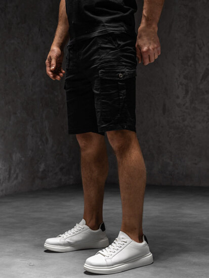 Herr Cargo-shorts Svart Bolf MP0188NA1