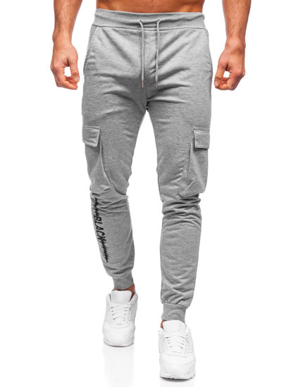 Herr Cargo-sweatpants Grå Bolf HW2357