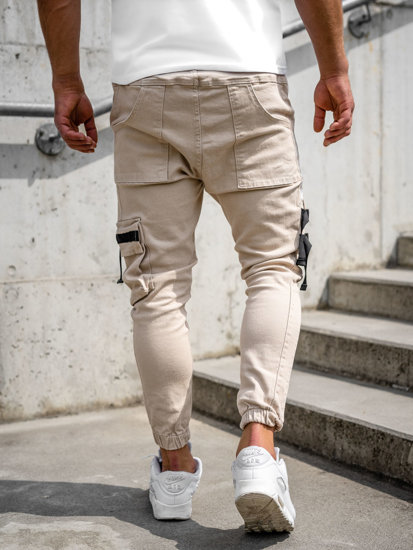 Herr Cargojoggers Beige Bolf 6685