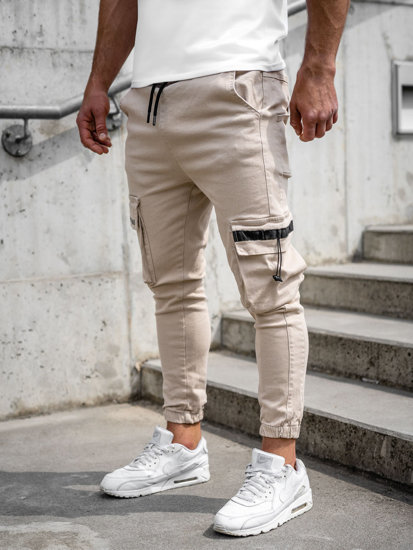 Herr Cargojoggers Beige Bolf 6685