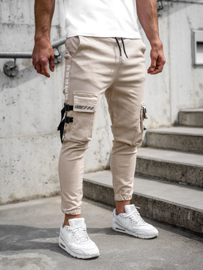 Herr Cargojoggers Beige Bolf 6685