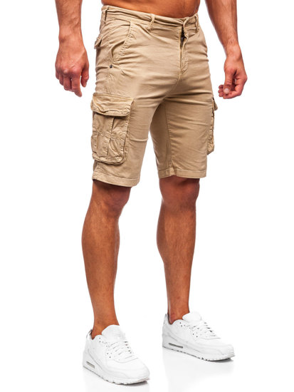 Herr Cargoshorts Beige Bolf XX160086