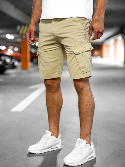 Herr Cargoshorts Beige Bolf YF2222