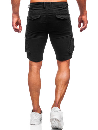 Herr Cargoshorts Svart Bolf BB70012