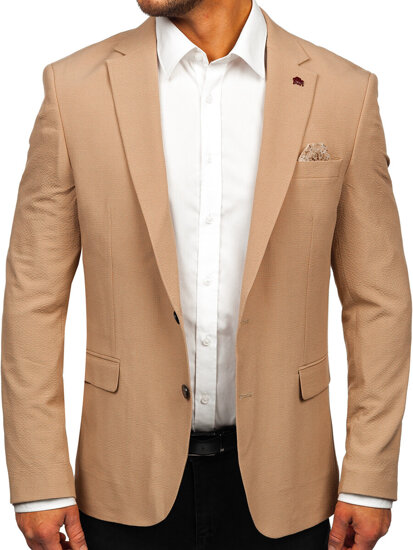 Herr Casual Kavaj Beige Bolf 026