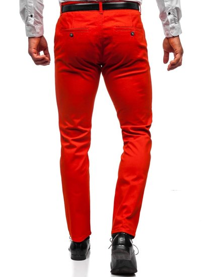 Herr Chinos Mörkorange Bolf 1143