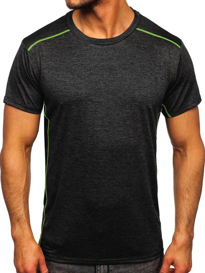 Herr Gym T-shirt Svart Bolf HM075