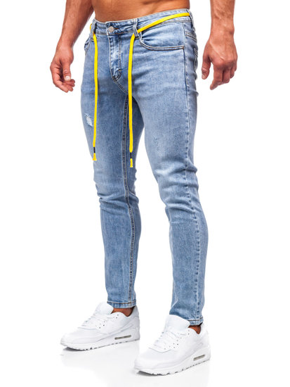 Herr Jeans Regular Fit Blå Bolf KX568