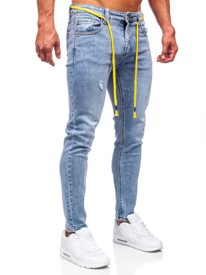 Herr Jeans Regular Fit Blå Bolf KX568