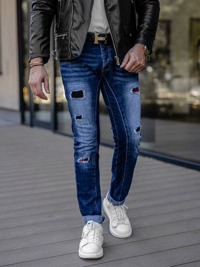 Herr Jeans Regular Fit Blå Bolf MP0050B