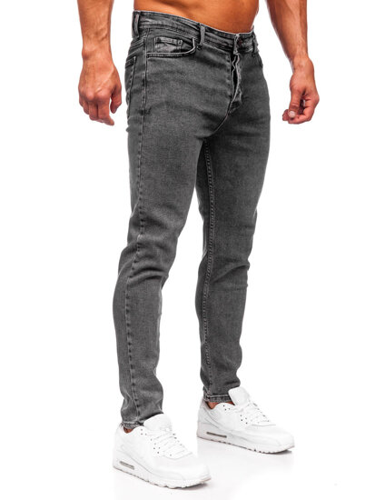 Herr Jeans Regular Fit Grafitgrå Bolf 6050