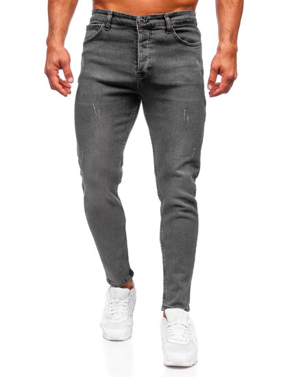 Herr Jeans Regular Fit Grafitgrå Bolf 6073