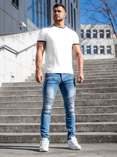 Herr Jeans Regular Fit Himmelsblå Bolf MP0029BC