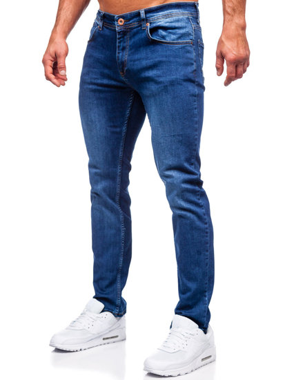 Herr Jeans Regular Fit Marinblå Bolf 4956