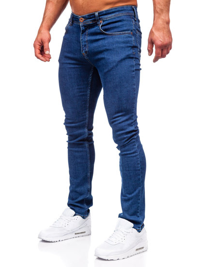 Herr Jeans Regular Fit Marinblå Bolf 5158