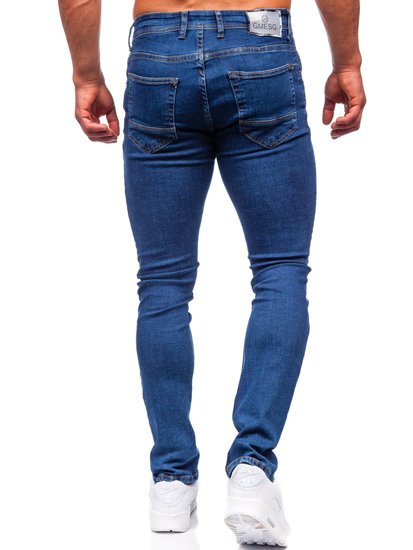 Herr Jeans Regular Fit Marinblå Bolf 5158