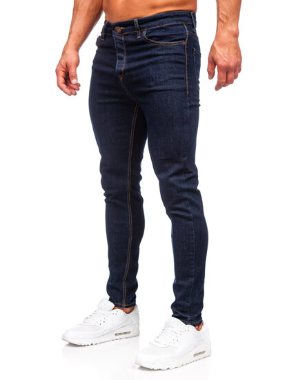 Herr Jeans Regular Fit Marinblå Bolf 5310