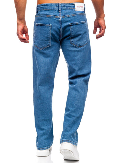 Herr Jeans Regular Fit Marinblå Bolf 5444