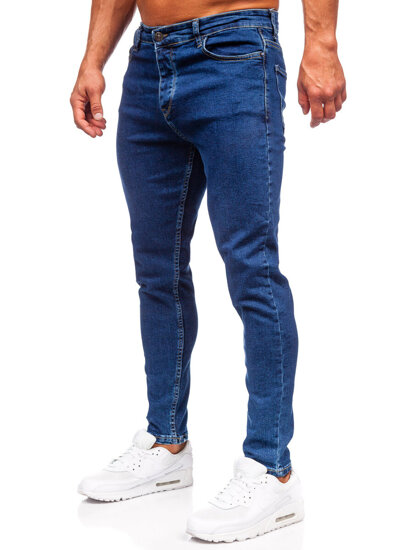 Herr Jeans Regular Fit Marinblå Bolf 6019