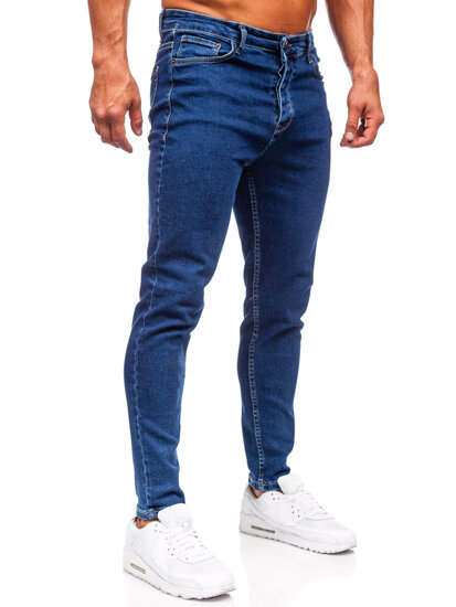 Herr Jeans Regular Fit Marinblå Bolf 6019