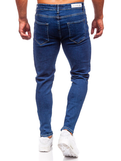 Herr Jeans Regular Fit Marinblå Bolf 6019