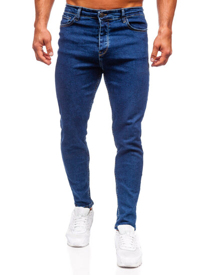 Herr Jeans Regular Fit Marinblå Bolf 6019