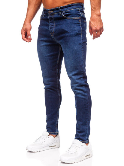 Herr Jeans Regular Fit Marinblå Bolf 6020