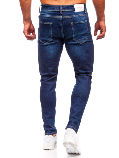 Herr Jeans Regular Fit Marinblå Bolf 6020