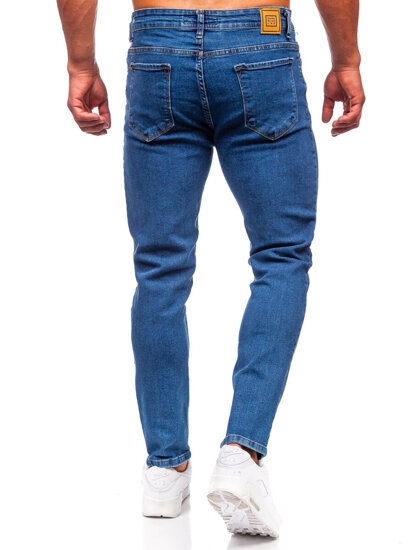 Herr Jeans Regular Fit Marinblå Bolf 6052