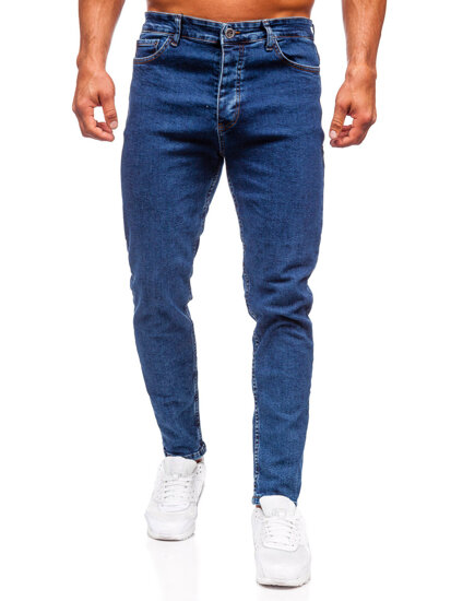 Herr Jeans Regular Fit Marinblå Bolf 6053